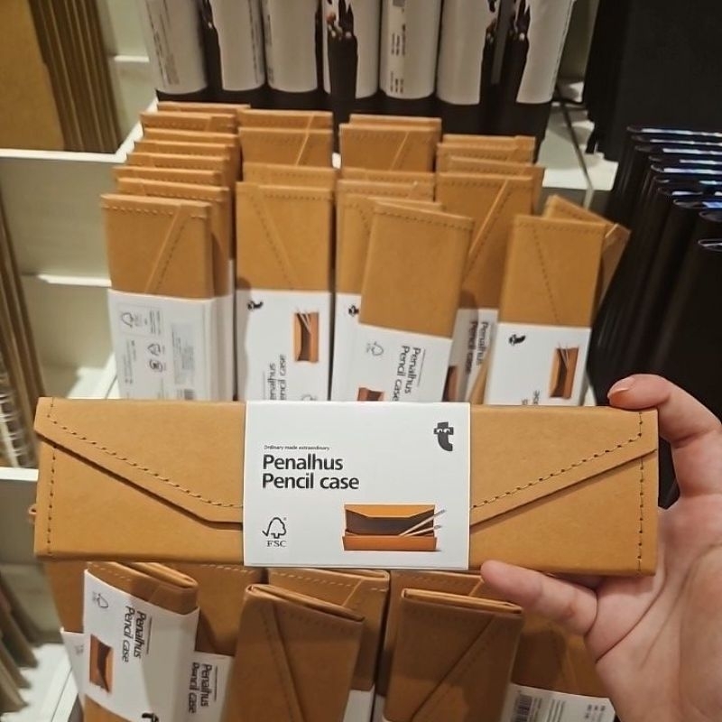 

FLYING TIGER FTC PENCIL CASE HARD CRAFT TEMPAT PENSIL KOTAK PENSIL