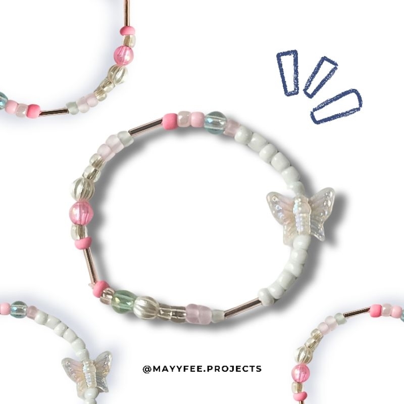 BUTTERFLY BRACELET | BY MAYYFEE.PROJECTS