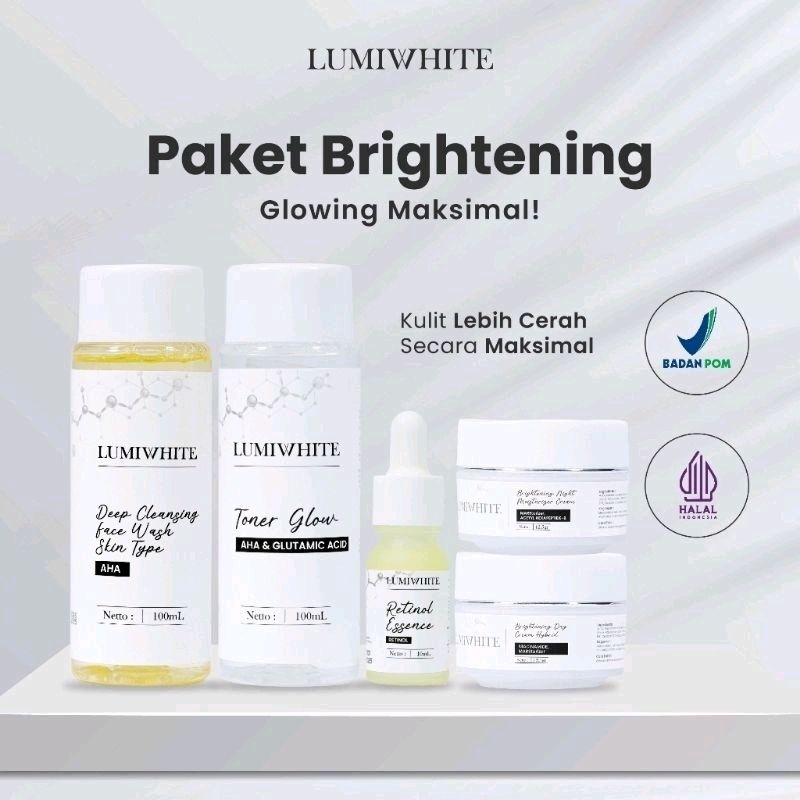 NEW Original Lumiwhite Skincare Whitening Series / Paket Lengkap