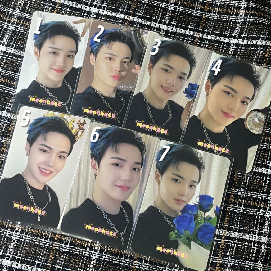 doyoung treasure photocard night garden