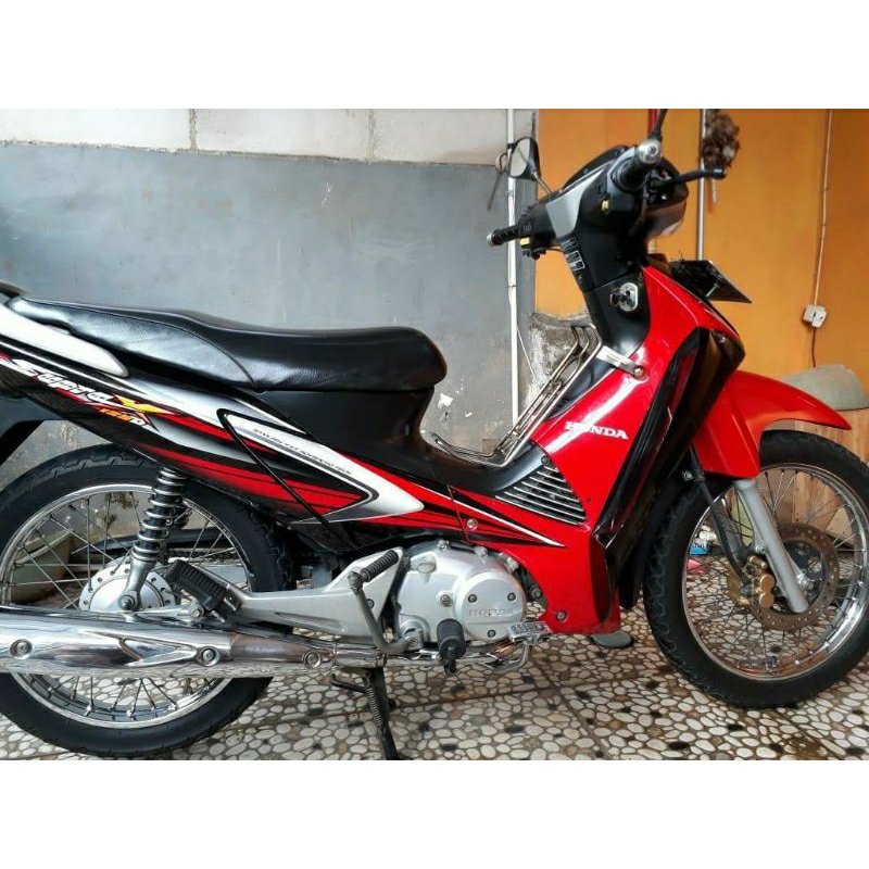 Cover Bodi Halus Kasar Fullset Honda Supra X 125 Lama Body Fullset Halus Kasar Supra 125 Old Merah H