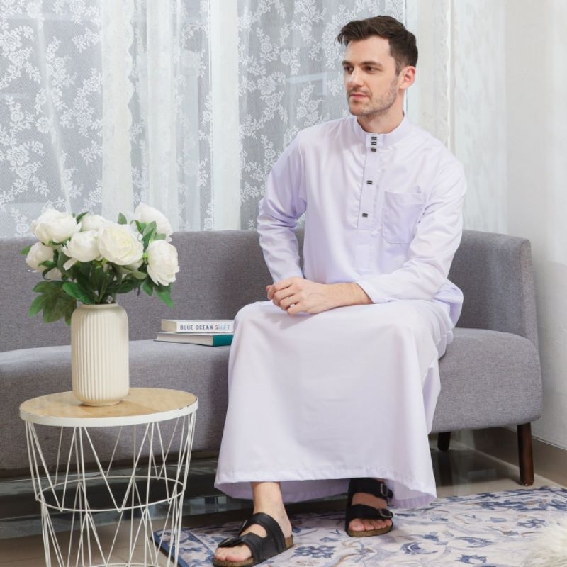 DISKON JUBAH DUBAI GAMIS JUBAH PRIA DEWASA DAN REMAJA LENGAN PANJANG POLOS NEW MOTIF TERBARU PREMIUM