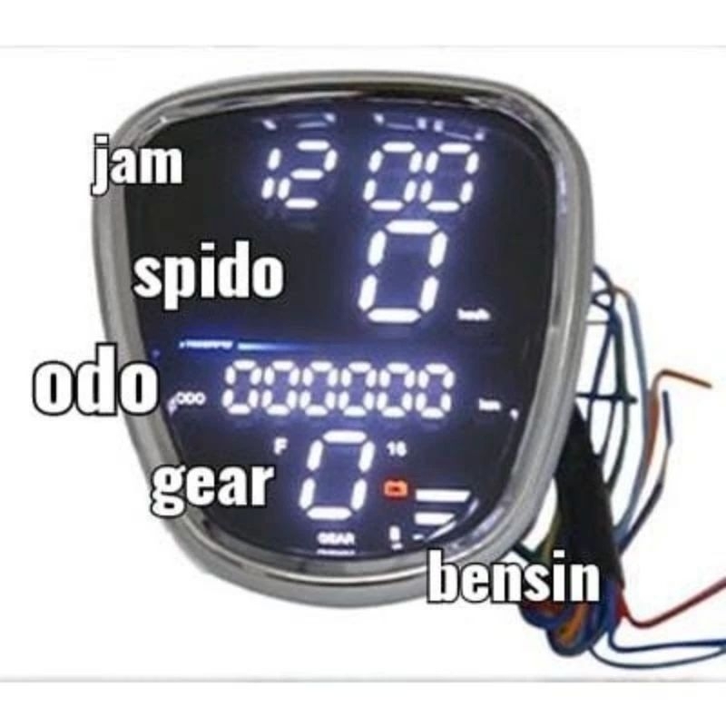 SPEDO/SPEEDOMETER HONDA C70 DIGITAL ODOMETER
