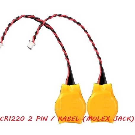 Tawaran Terpanas BATERAI BATTERY BATERE BATRE CMOS ACER IBM LENOVO HP CR122 2 PIN KABEL LAPTOP NOTEB