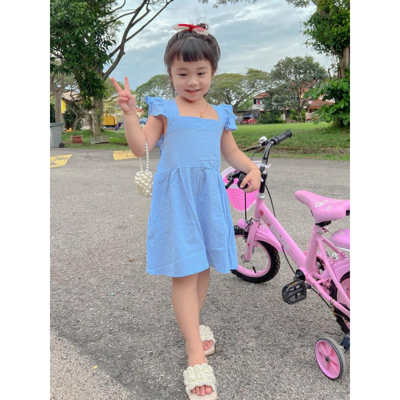 dress anak / rok anak / baju anak bahan god quality style kore
