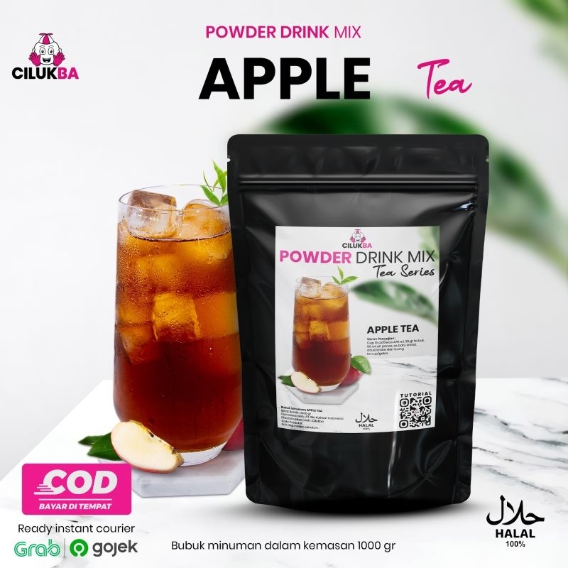 

Bubuk Minuman Instan Rasa Apple Tea 1 kg Cilukba Powder