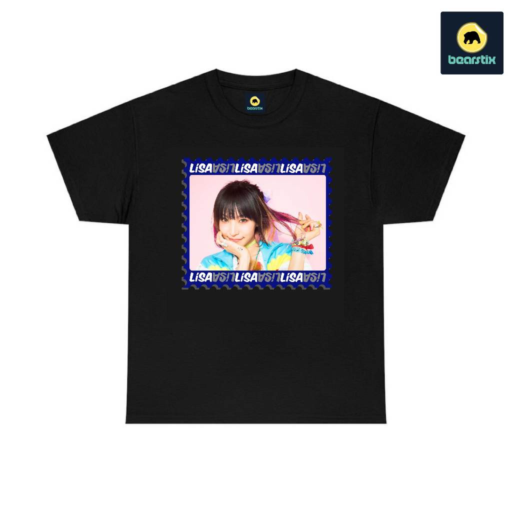 Kaos LiSA Japan - Tshirt Risa Oribe - Baju Jpop Lisa Olive