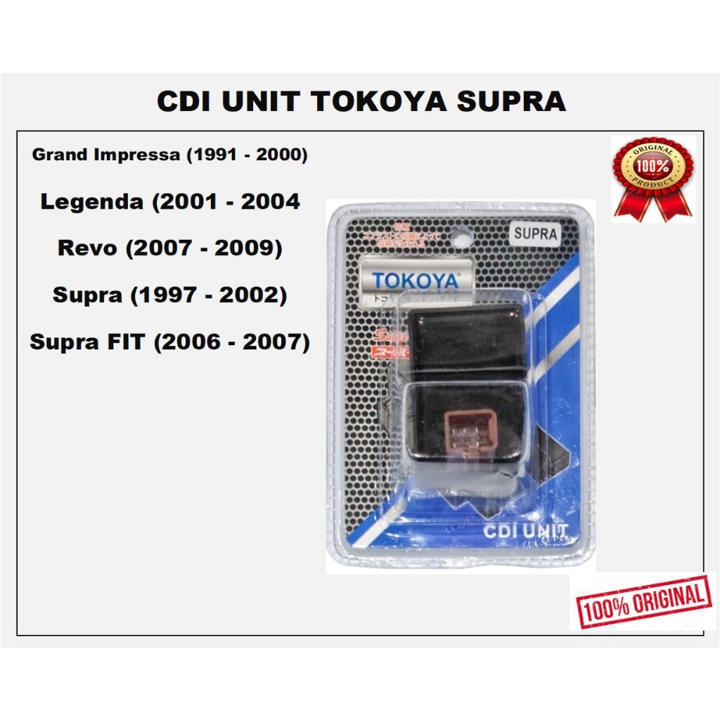 UNIT HONDA GRAND SUPRA X LAMA Original AHM CDI Unit Honda Grand Legenda Supra Fit X Revo