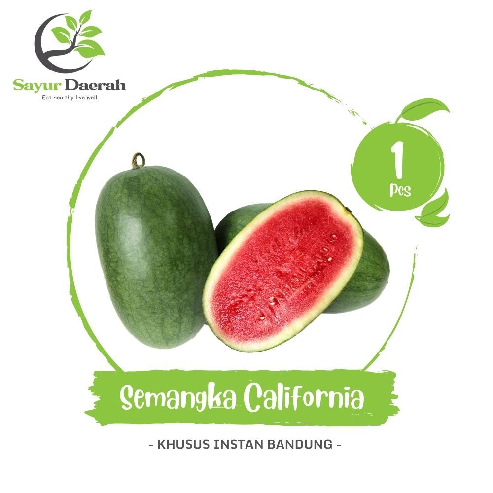 

Semangka California 1 Pcs | Sayur Daerah