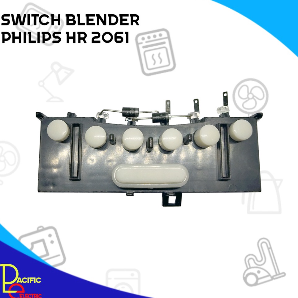SWITCH BLENDER PHILIPS HR 261 271 TOMBOL BLENDER PHILIPS SAKLAR BLENDER PHILIPS HR 2115 2116