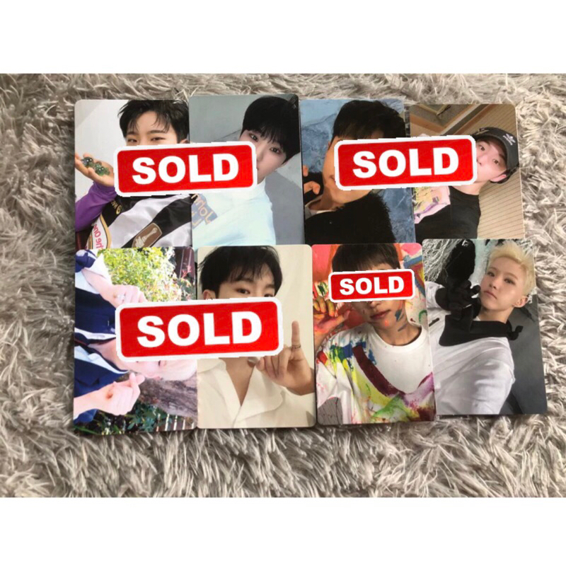 OFFICIAL PHOTOCARD HOSHI TEEN AGE SECOND WIND HAPPY ENDING DREAM JP SEMICOLON JANJIW FTS CARVER FACE