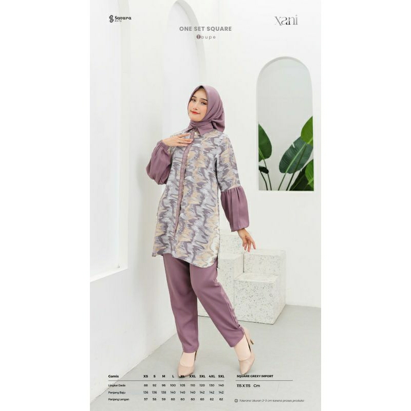 XANI Series Setelan Only by SAVARA INAYALESY