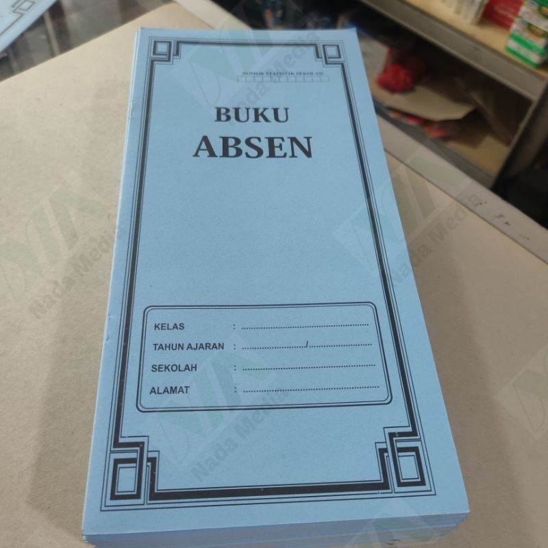 buku absen siswa - buku absensi siswa