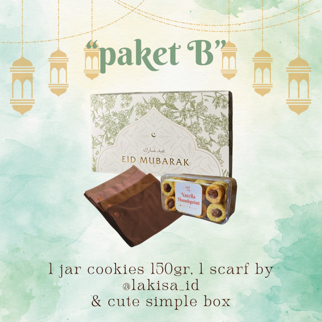 

Hampers Cookies Lebaran x Lakisa Scarf