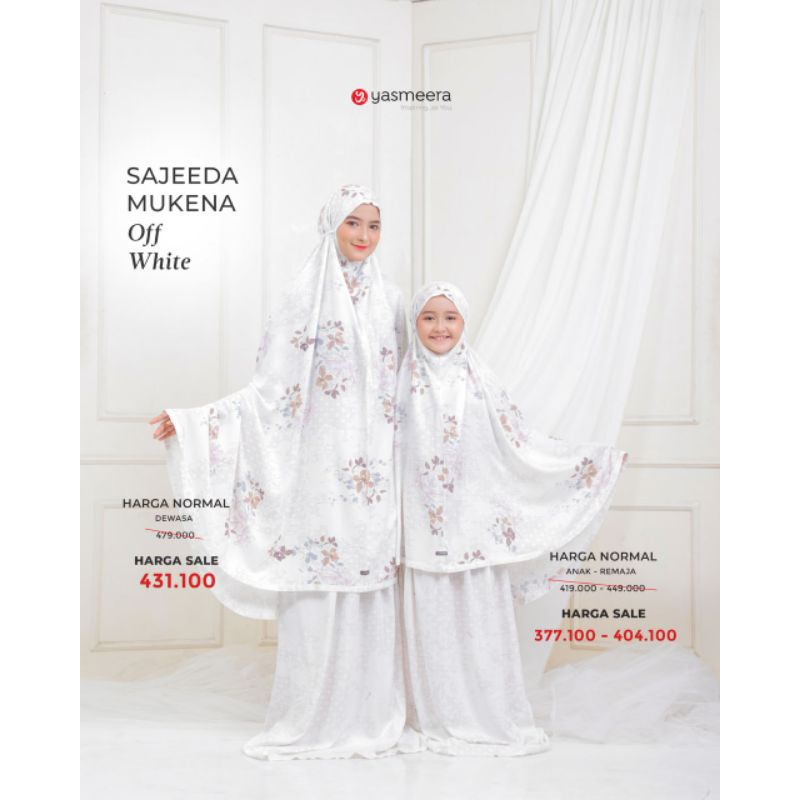 Couple Mukena Sajeeda Series by Yasmeera