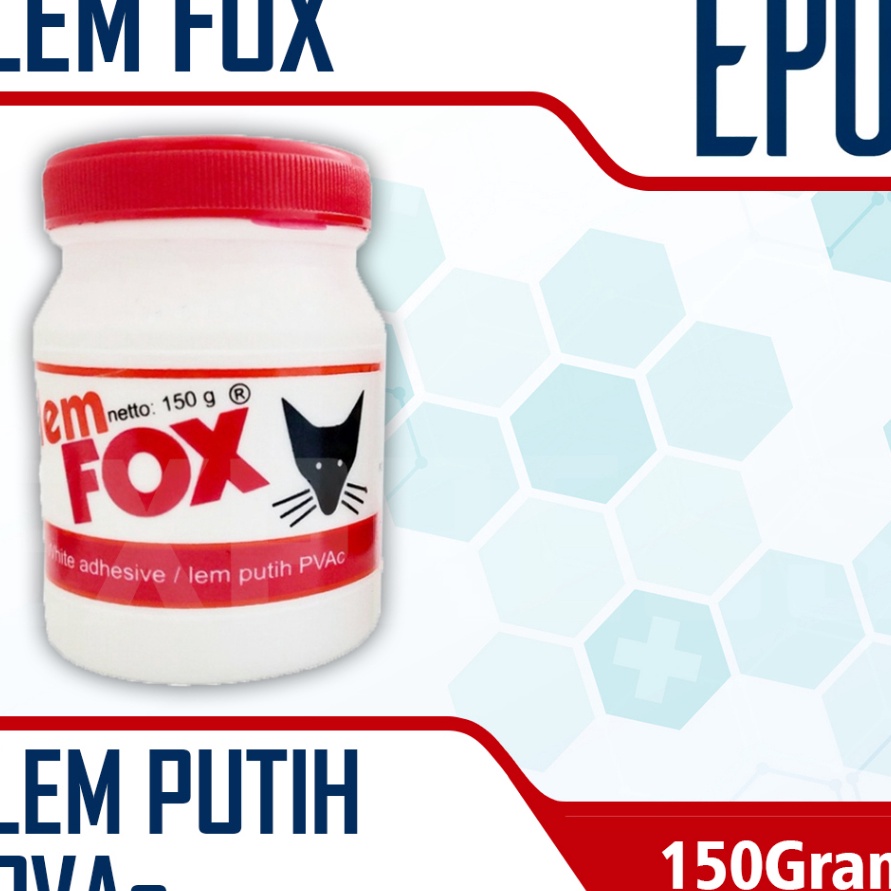 

DiSkon Lem Fox Putih 15 Lem Putih Fox Pvac 15 gr Fox Lem Pvac 15 gram Glue