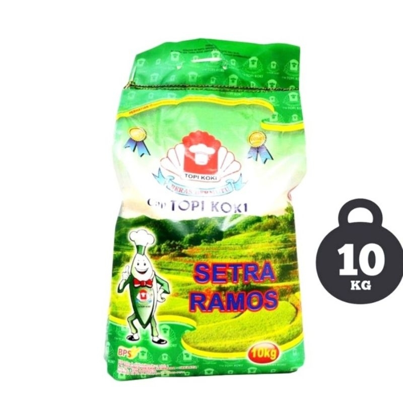 

BERAS setra ramos cap TOPI KOKI - 10 Kg