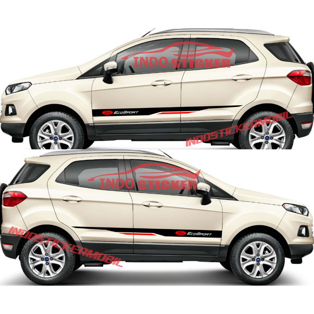 STICKER MOBIL FORD ECOSPORT STIKER STICKER SIDE DECAL ECOSPORT