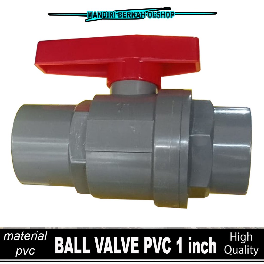 Stop Kran Pvc 1" inch / Ball Valve Ballvalve Pvc 1 Inch