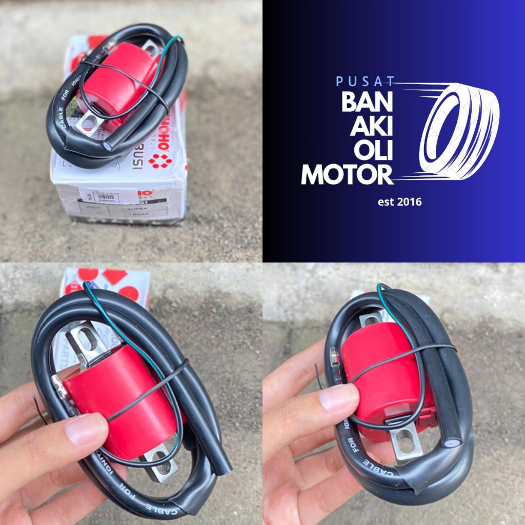 COIL KOIL COEL SUPRA MEREK CHOHO// COIL PENGAPIAN KUMPARAN SUPRA CHOHO