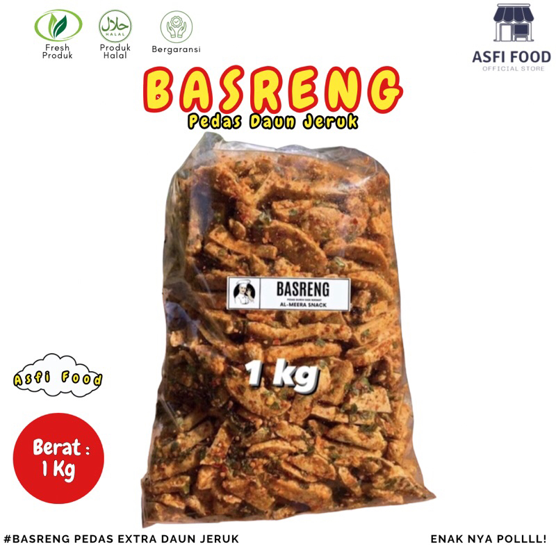 

Basreng viral / Basreng pedas daun jeruk isi 1kg
