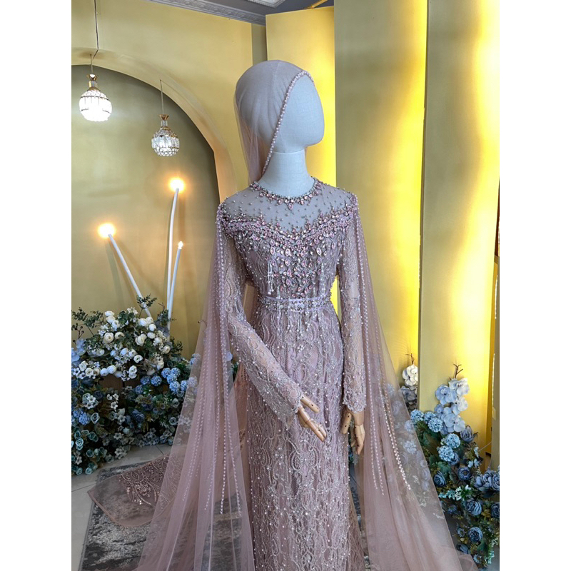 dress pengantin ROSE GOLD