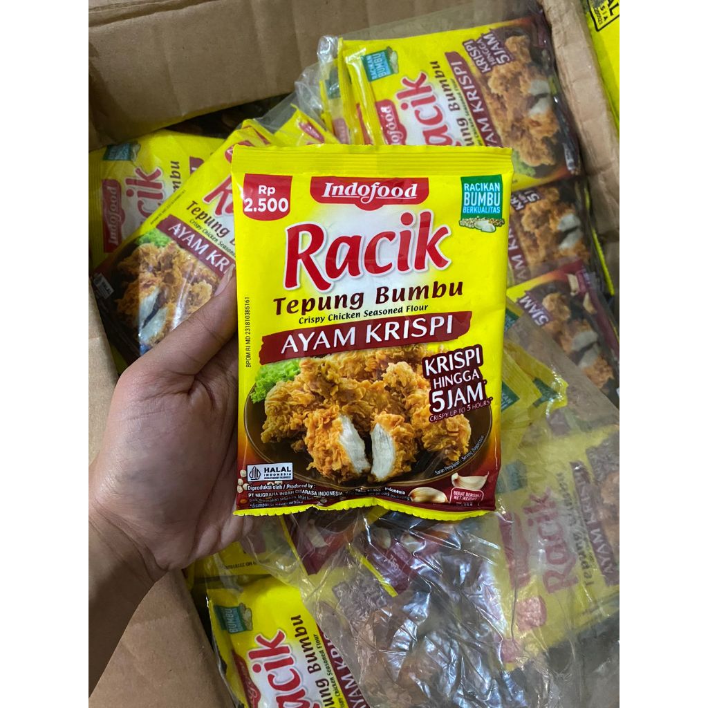 

RACIK Tepung Bumbu Ayam Krispi 10 PCS
