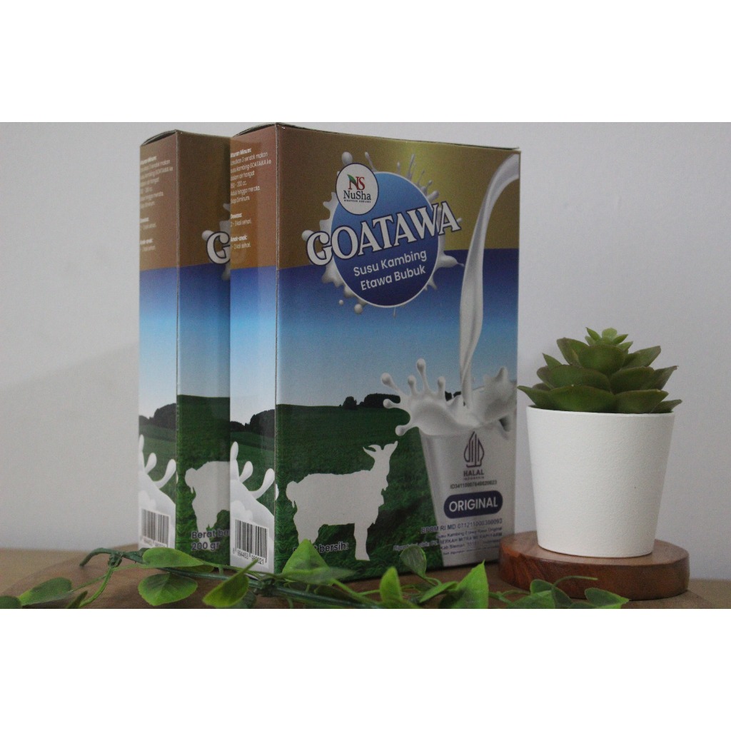 

Susu kambing GOATAWA original 200gr