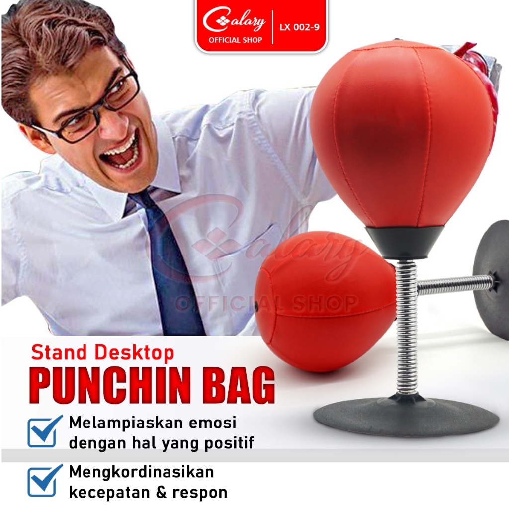 SPEEDS Standing Boxing Ball Speed Ball Mini Punching Ball Fight Box Samsak Mini Untuk Stress 002-9