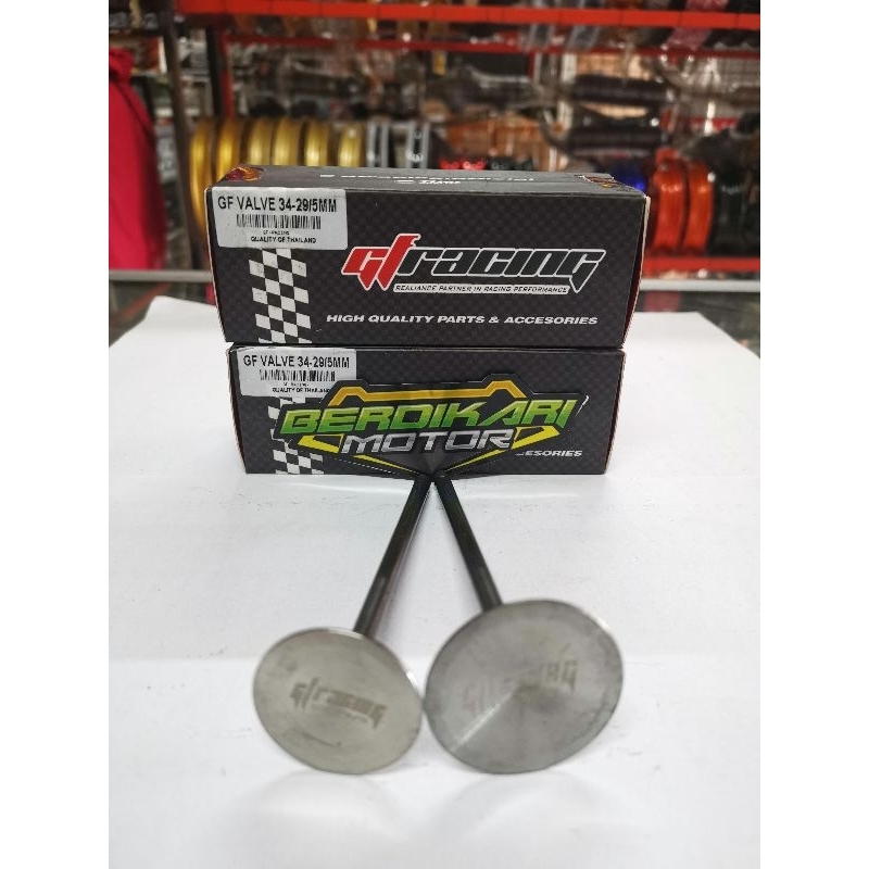 KLEP GF RACING KLEP 34/29 GF RACING BATANG 5mm BATANG 5.5MM