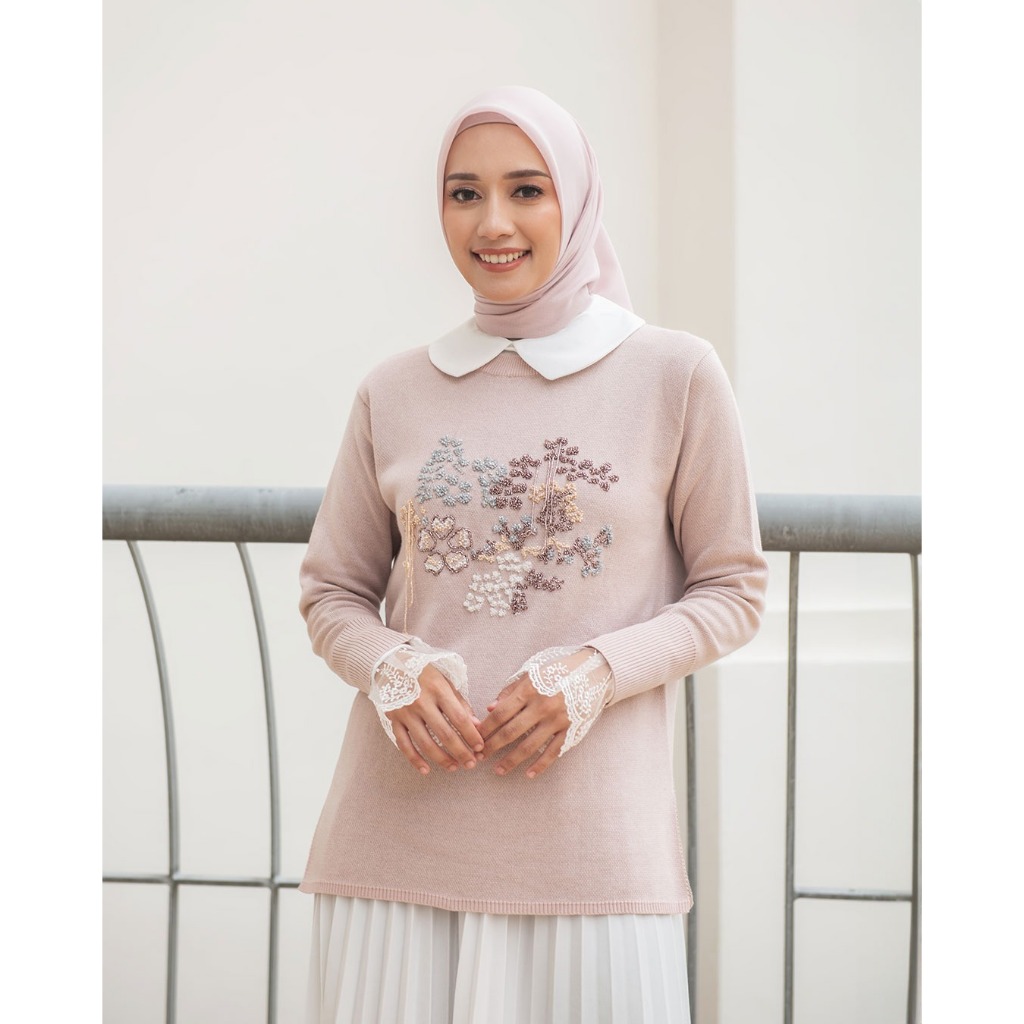 SEMASA SWEATER ROSE LXL BY MUDA OFFICIAL