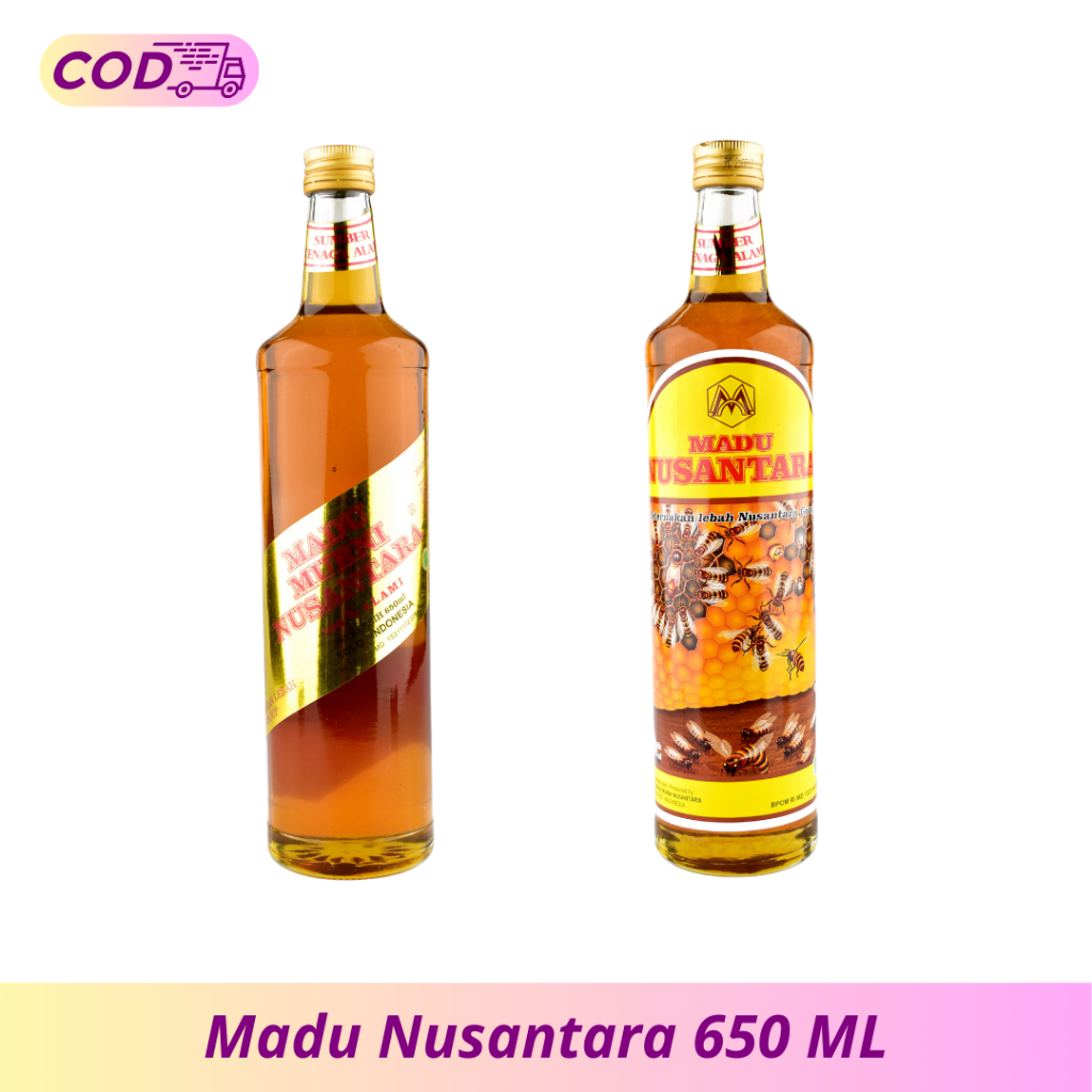 

Madu Nusantara 650 ML / Murni / Super / Royal Jelly