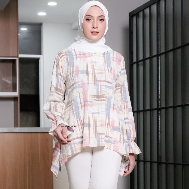 Tunik Atasan Bahan Crinkle Cey AirFlow OriginaL