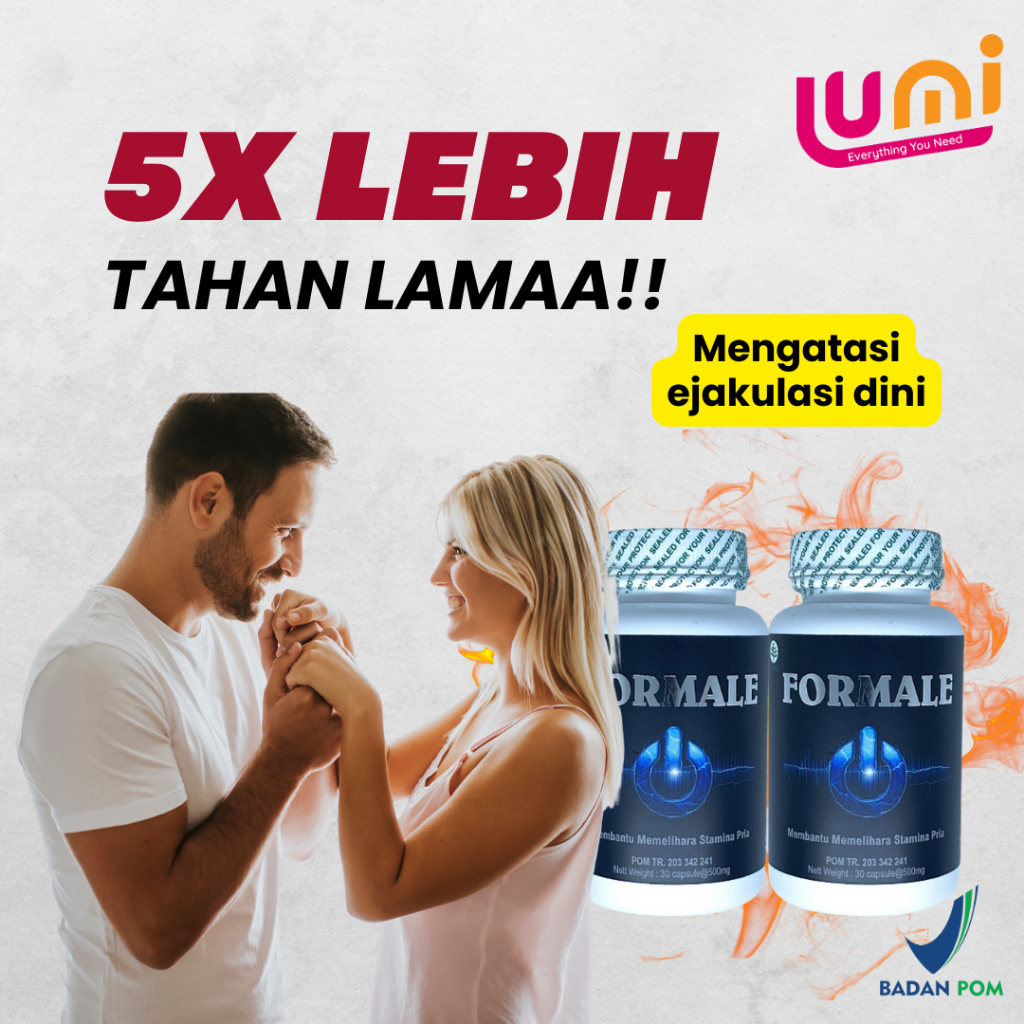 Formale Obat Kuat Pria Dewasa Tahan Lama Perangsang Libido Penambah Stamina Ejekulasi Dini Laki Laki