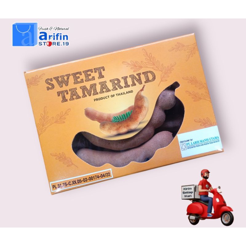 

Sweet Tamarind Premium 500gr /Asam Bangkok /Rasa Manis