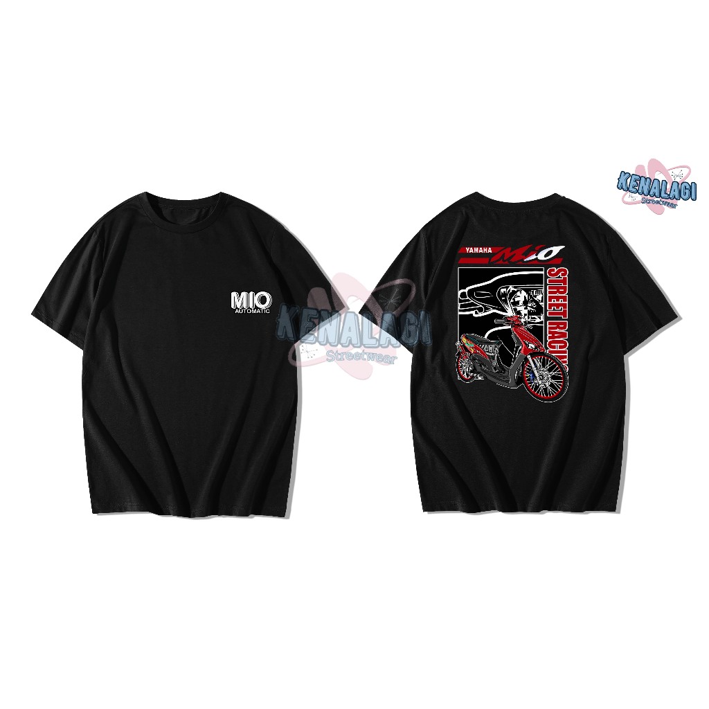 Kaos Racing Mio - Kaos Katun Combed - Kaos Distro - Kaos Racing Terlaris - Kaos Pasukan Mio - KenaLa