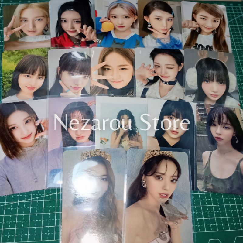 (READY STOCK) OFFICIAL Photocard PC Girl Groups IVE, Le Sserafim, Aespa, Itzy, Red Velvet, Kep1er, I