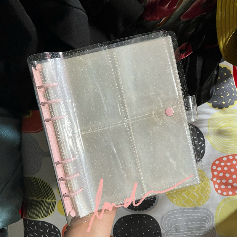 

PRELOVED BINDER JELLY GLITTER PINK