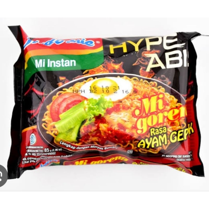 

MIE INSTAN INDOMIE GORENG AYAM GEPREK