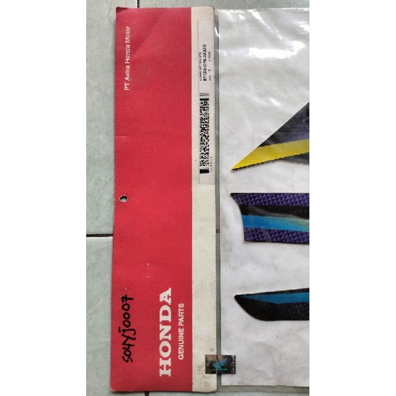 STRIPING STIKER HONDA WIN ORIGINAL NOS WIN 100 ORI AHM