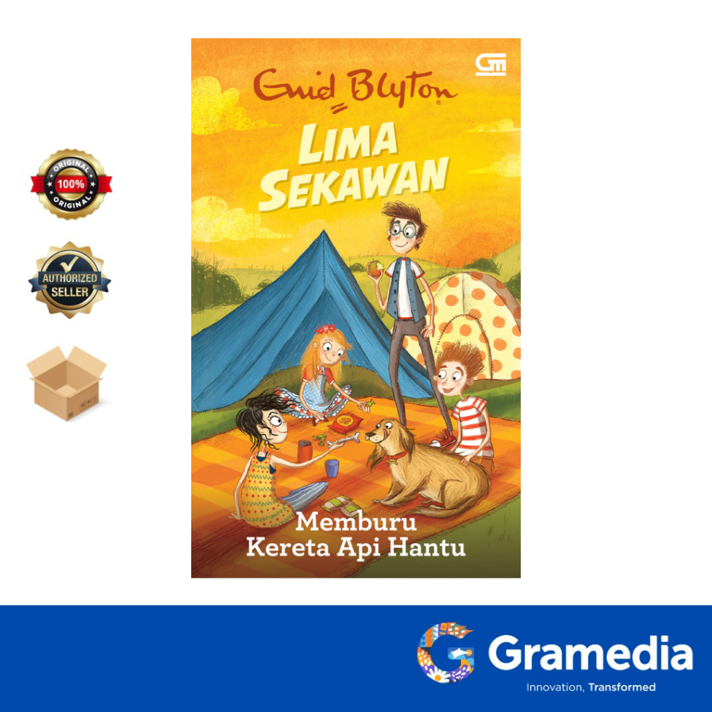 Gramedia Surabaya - Lima Sekawan: Memburu Kereta Api Hantu