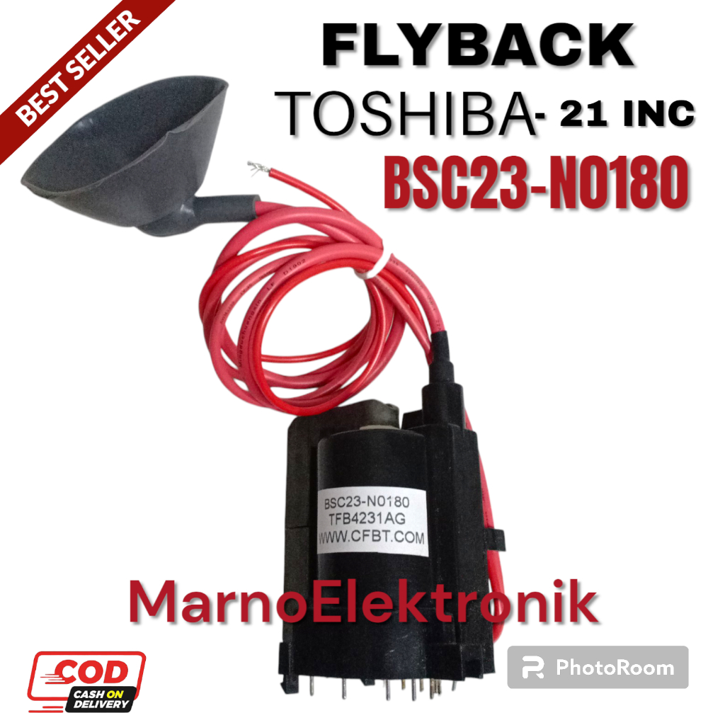 PLAYBACK FLYBACK TV TOSHIBA 21 INC BSC23-N0180 BSC23 N0180 BSC23-0180 TFB4231AG TFB 4231AG TFB4231 A