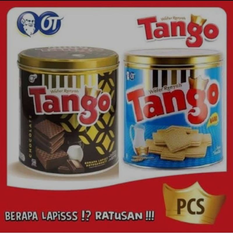 

Tango Wafer Kaleng Coklat & Vanilla