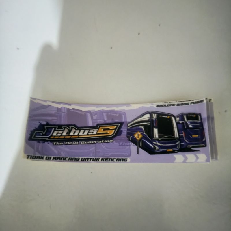 Stiker..busmania..jb5