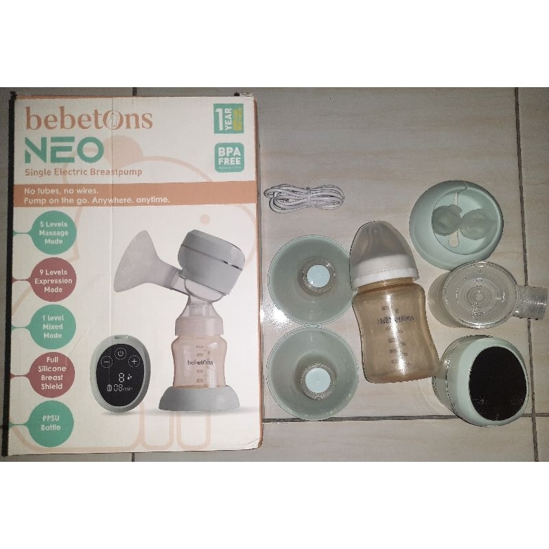 PRELOVED - BREASTPUMP BEBETONS NEO (CEK DESKRIPSI BOX)