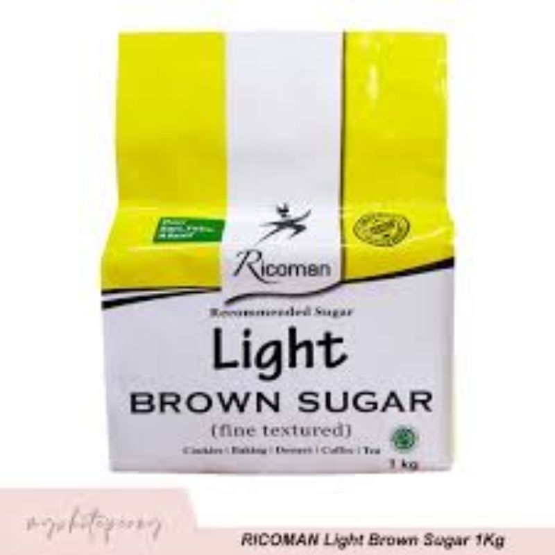 

Ricoman Light Brown Sugar 1 KG