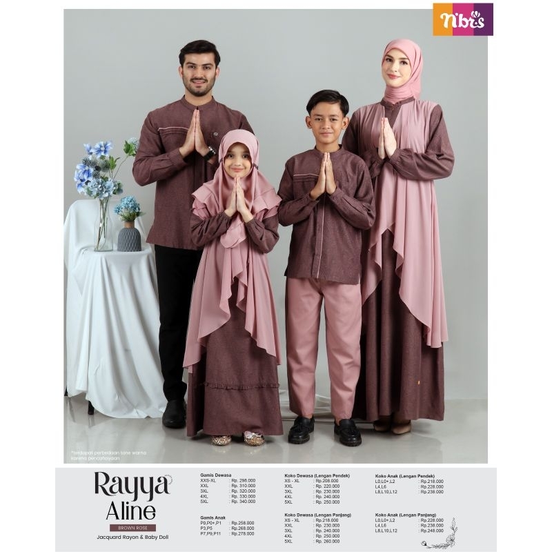 ALINE BROWN ROSE by NIBRAS