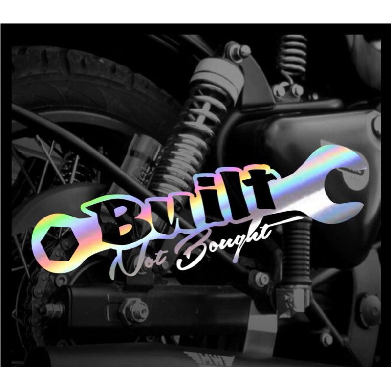 

STIKER BUILT NOT BOUGHT | STIKER CUTTING