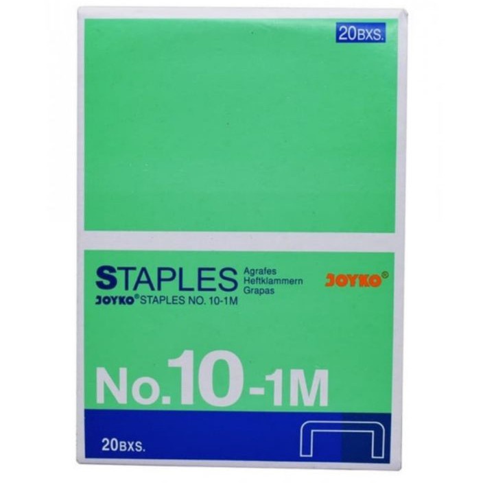 

STOK SIAP COD Isi Staples Joyko No 1 1m 1pak2kotak