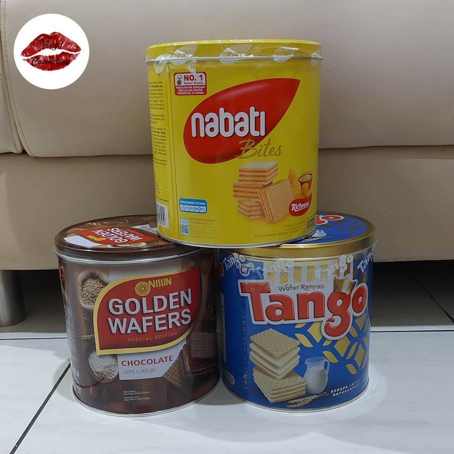 

Tango Wafer, Nabati Richeese, Nabati Wafer, Nissin Golden Wafer, Wafer Kaleng Murah